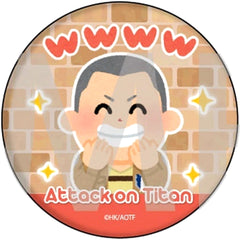 Attack on Titan Connie Springer Can Badge 31. Irasutoya Ver. Buttons [USED]