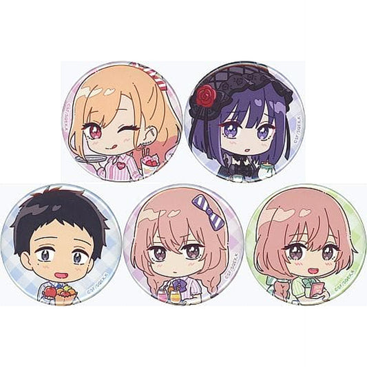 My Dress-Up Darling Marin Kitagawa & Others Trading Can Badge Collaboration Cafe Limited All 5 Types Set Buttons [USED]