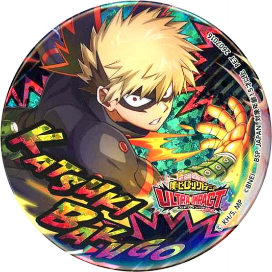 Katsuki Bakugo My Hero Academia Hologram Button Vol. 3 ULTRA IMPACT Namco Limited [USED]