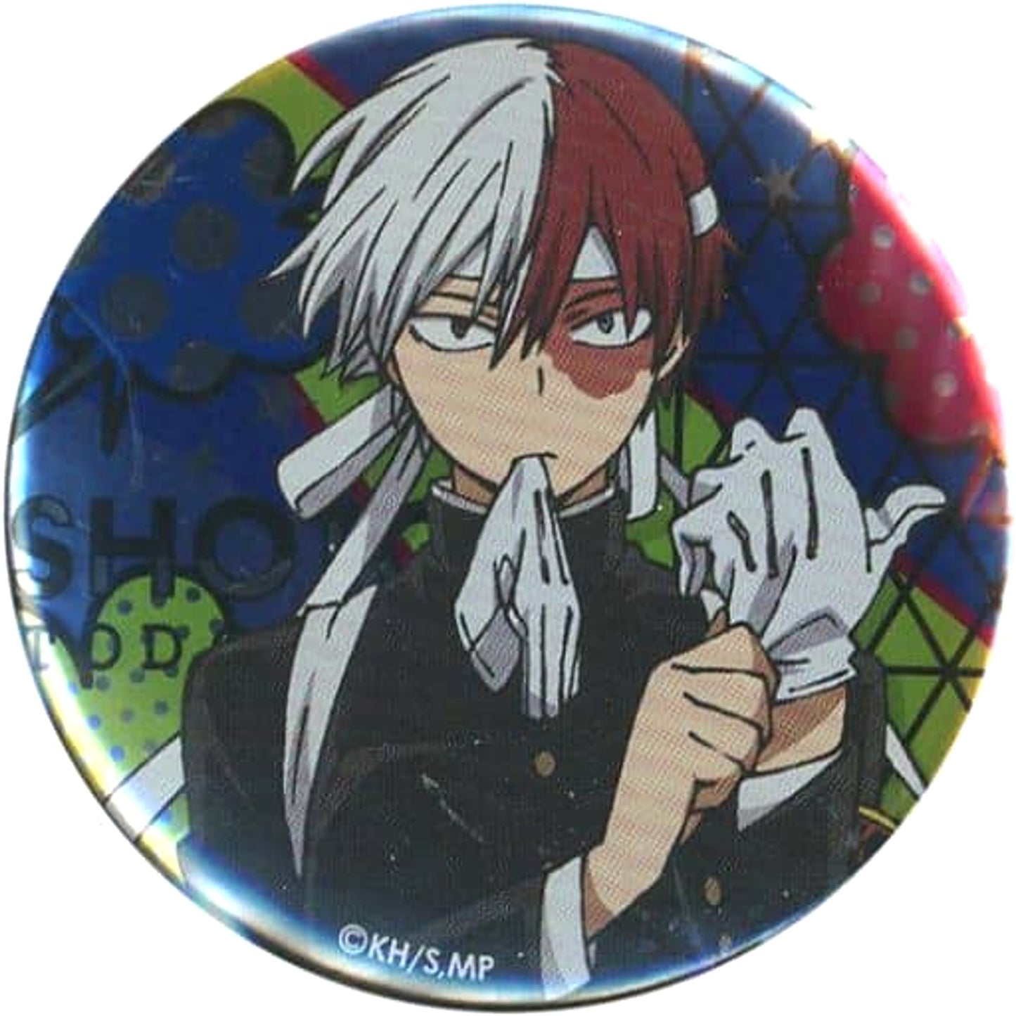 Shoto Todoroki My Hero Academia Random Button Cheer Team Metallic Ver. animate Limited [USED]