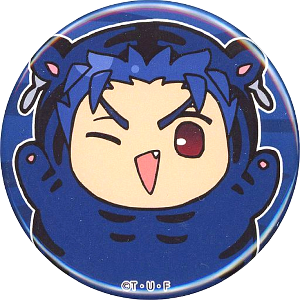 Lancer Fate/stay night Cafe Zodiac Illustration 2022 Random 44mm Button Pattern A AnimeJapan 2022 Goods [USED]
