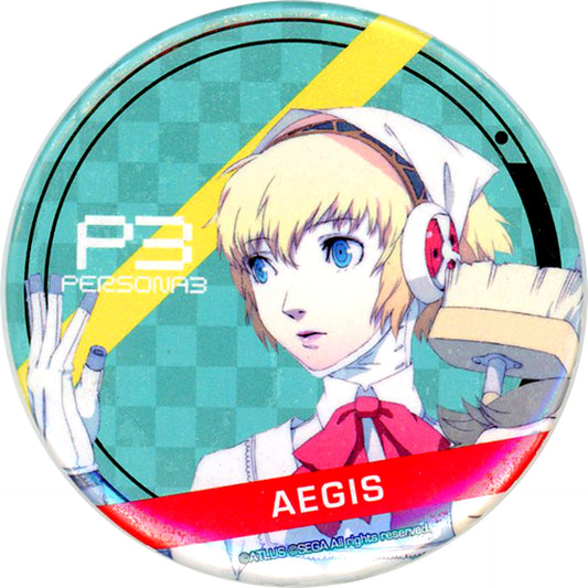 Aigis Persona 3 and Persona 4 GEO Limited Trading Button [USED]