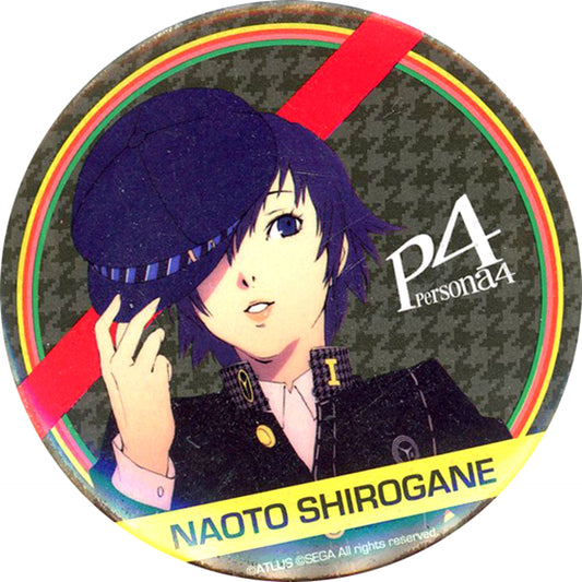 Naoto Shirogane Persona 3 & Persona 4 GEO Ltd Trading Button [USED]