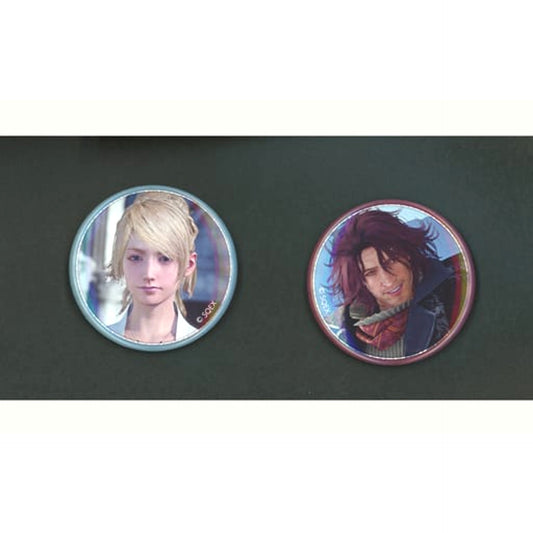 Final Fantasy XV Lunafrena Arden Can Badge 2nd Anniversary Tour Across The Archipelago in Animate Limited Set of 2 Buttons [USED]