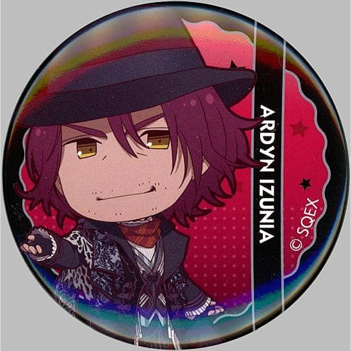 Final Fantasy XV Ardyn Izunia Character Badge Collection 2nd Anniversary Tour Across The Archipelago in Animate Limited Buttons [USED]