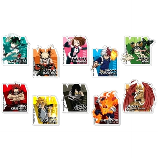 My Hero Academia Katsuki Bakugo & Others Tatsucolle Badge Vol.2 All 10 Types Set Buttons [USED]