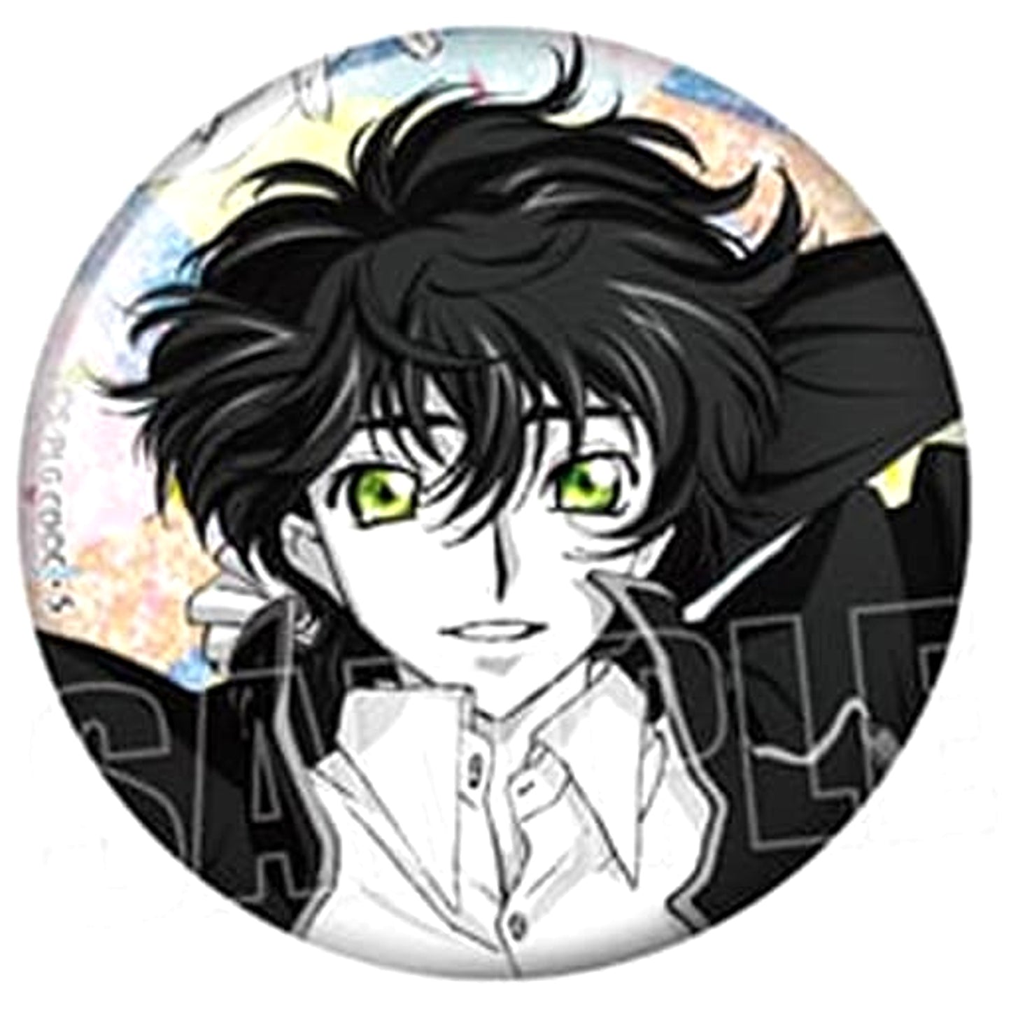 Suzaku Kururugi C Code Geass: Lelouch of the Rebellion Holo Eye Button [USED]