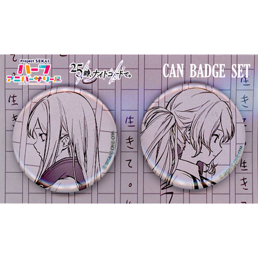 Nightcord at 25:00 Project SEKAI Colorful Stage! feat. Hatsune Miku Button Set Half Anniversary Exhibition [USED]