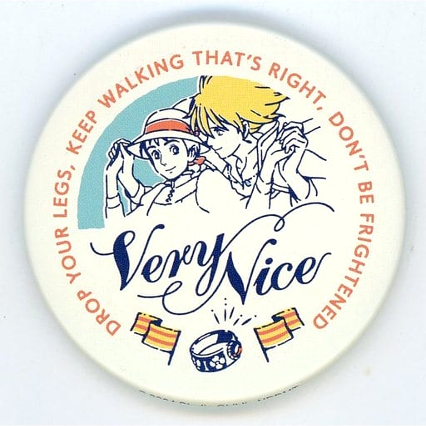 ...Impressive Howl's Moving Castle Button Collection [USED]