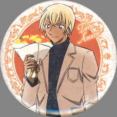 Detective Conan: The Bride of Halloween Toru Amuro Trading Holologram Can Badge Bouquet Ver. Buttons [USED]