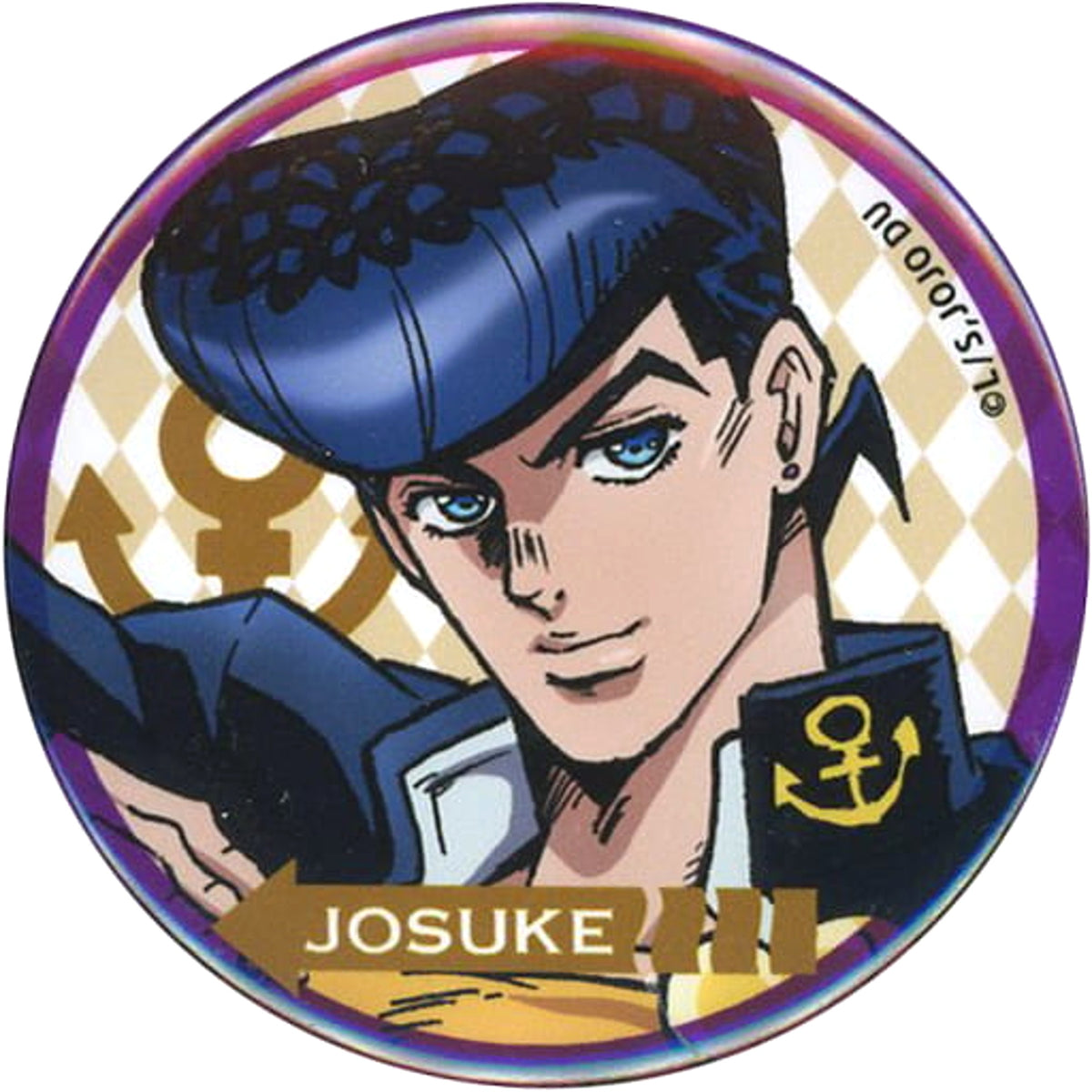 JoJo's Bizarre Adventure: Diamond is Unbreakable Josuke Higashikata Trading Can Badge Special Event Great Festival Limited Buttons [USED]
