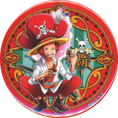 One Piece Shanks Yakara Can Badge LEGEND Straw Store Limited Buttons [USED]