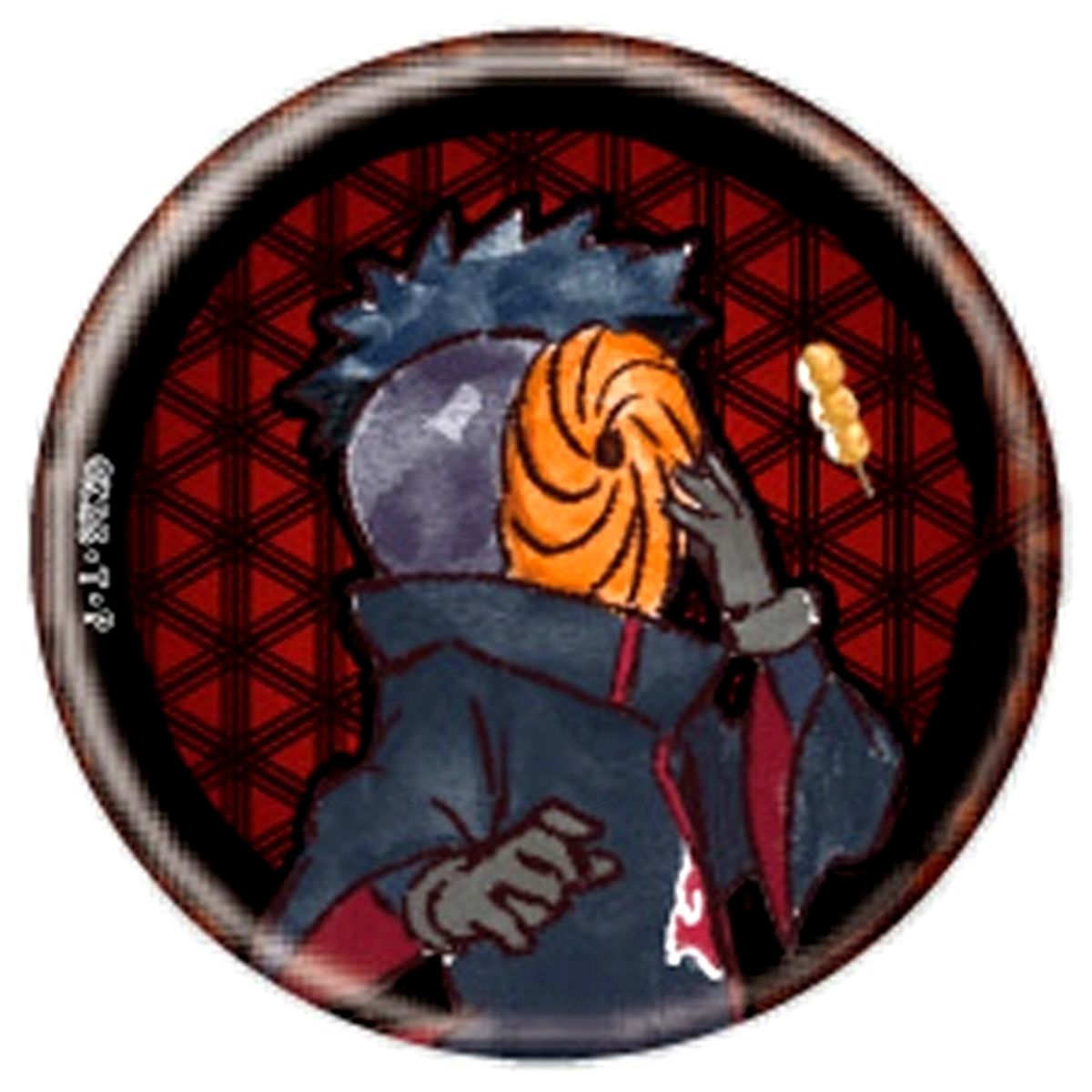 Tobi Naruto Shippuden Graph Art Design Button 03 [USED]