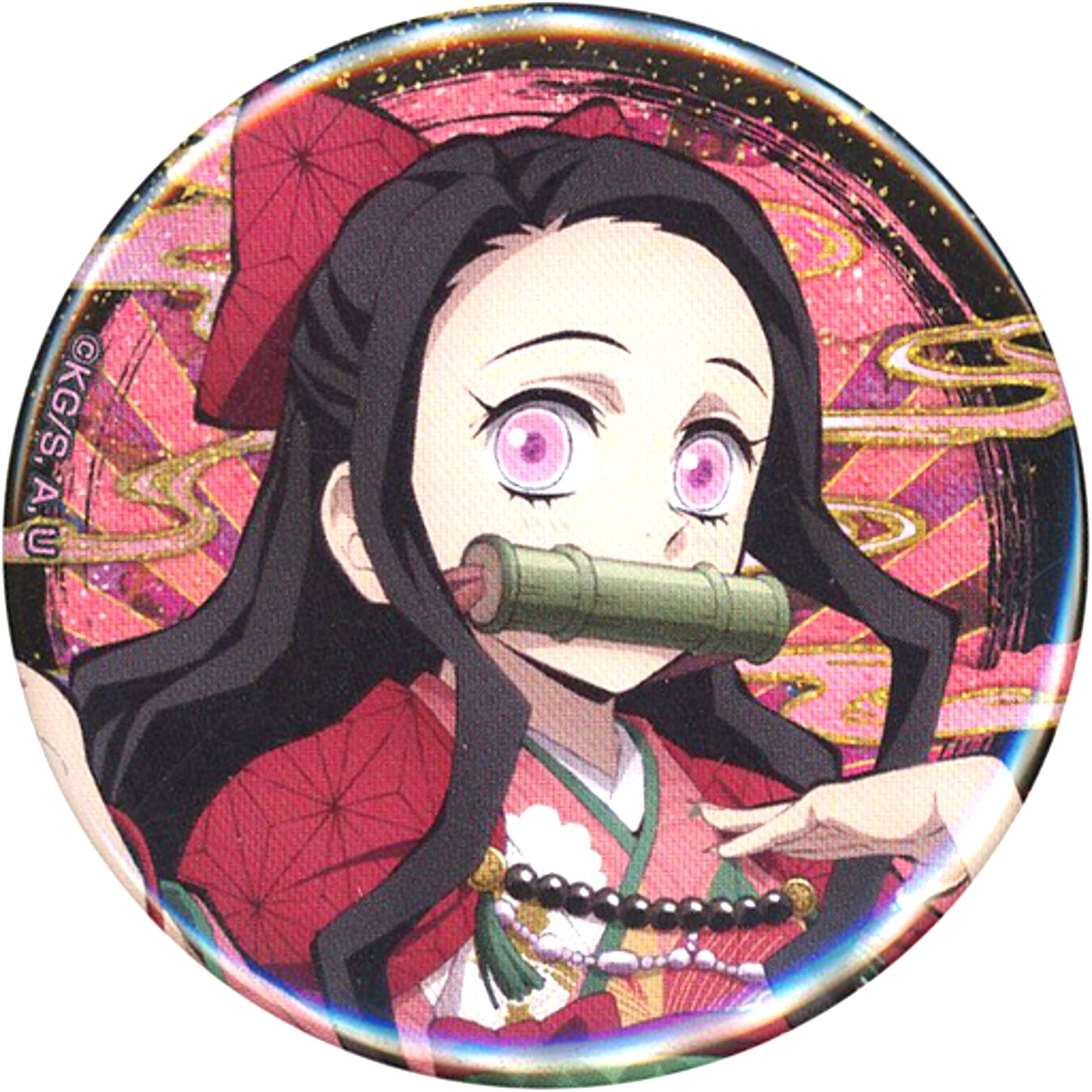 Nezuko Kamado Demon Slayer Kimetsu no Yaiba Random Button Kimetsu Sai Anime 3rd Anniv Festival [USED]