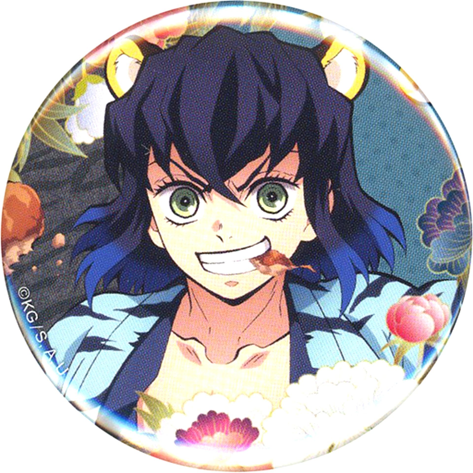 Inosuke Hashibira Demon Slayer: Kimetsu no Yaiba Kimetsusai Anime 3rd Anniv Festival Year of the Tiger Random 57mm Button ufotable Web Shop Ltd [USED]