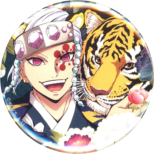 Tengen Uzui Demon Slayer: Kimetsu no Yaiba Random 57mm Button Kimetsu Sai Anime 3rd Anniv Year of the Tiger ufotable Webshop Ltd [USED]