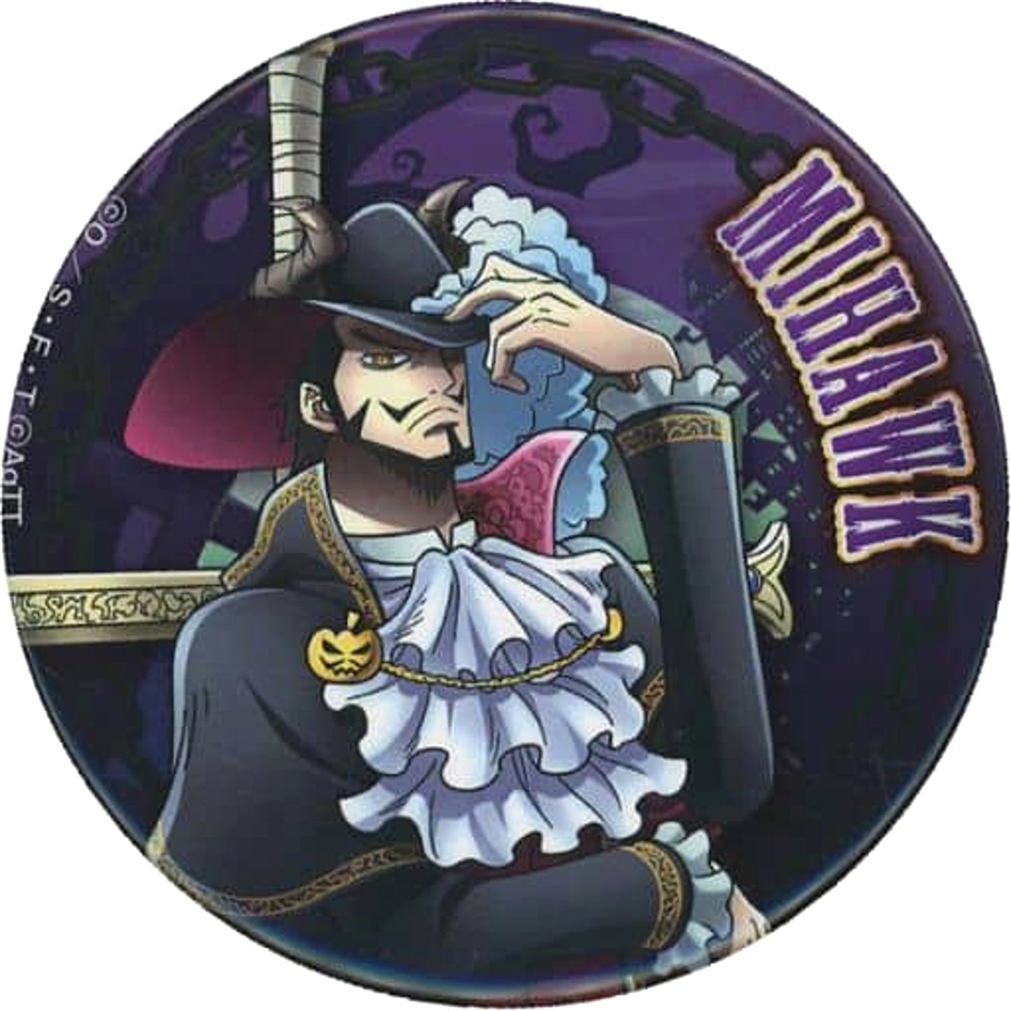 Dracule Mihawk One Piece One Piece Halloween 2019 Button Tokyo One Piece Tower Limited [USED]