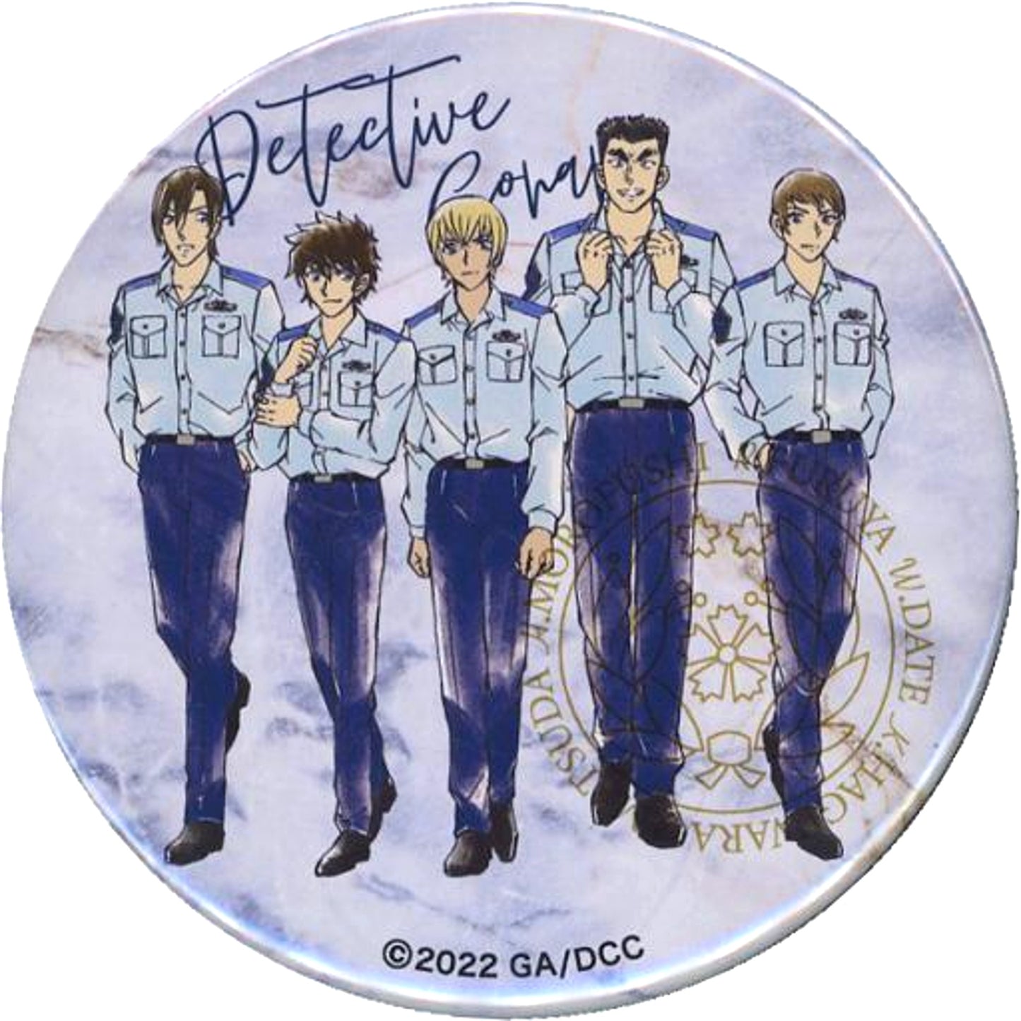 Police Academy Group Detective Conan Live Museum Halloween Gift Button Museum [USED]