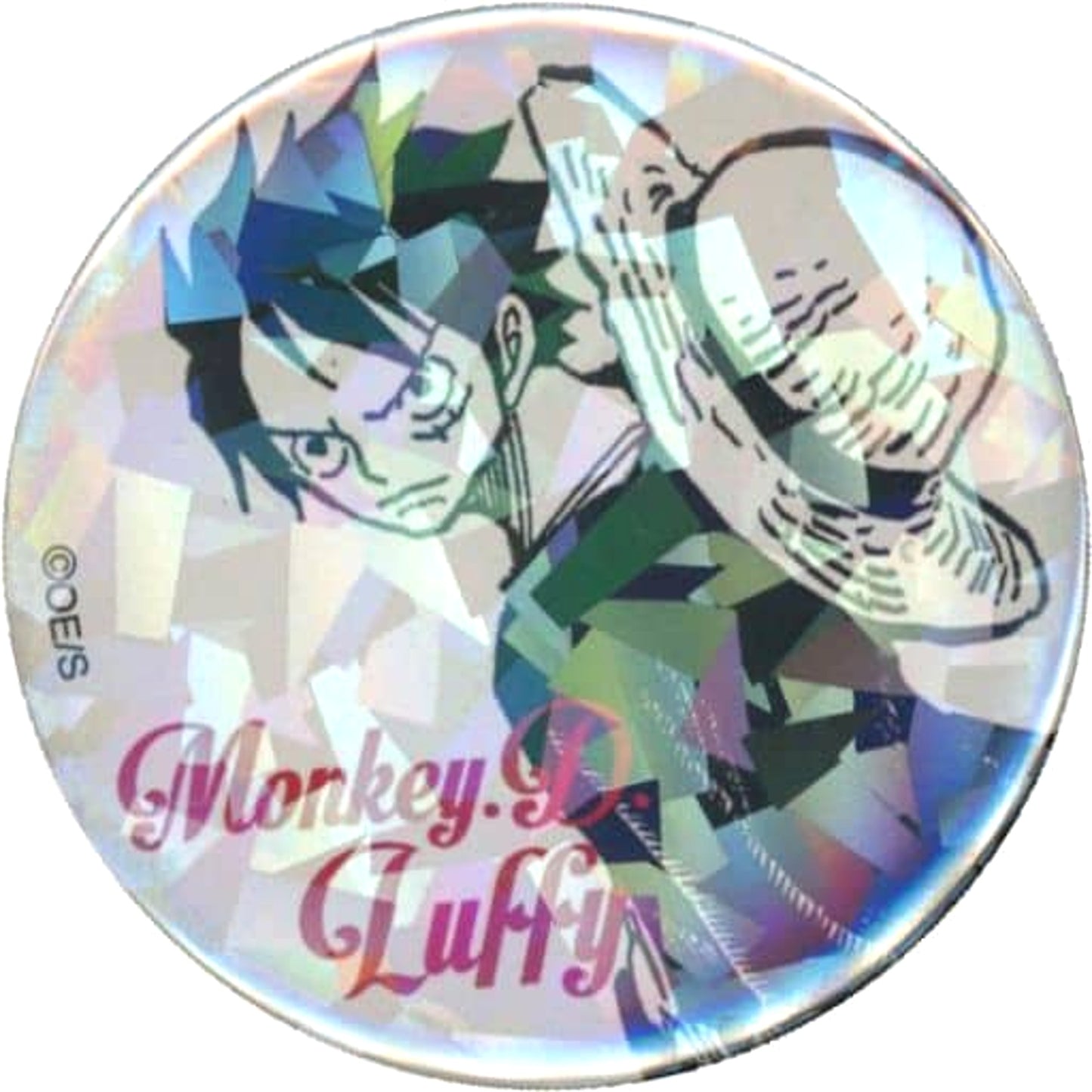 One Piece Monkey D. Luffy All Star All Star Can Badge Buttons [USED]