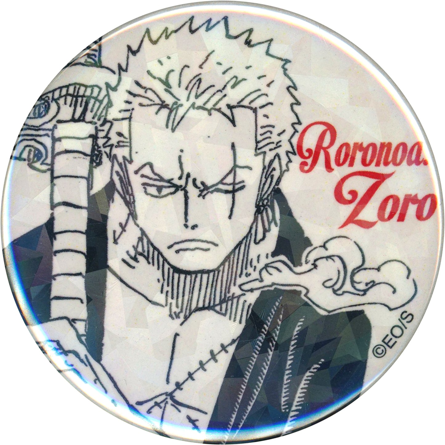Roronoa Zoro One Piece All Star Button [USED]