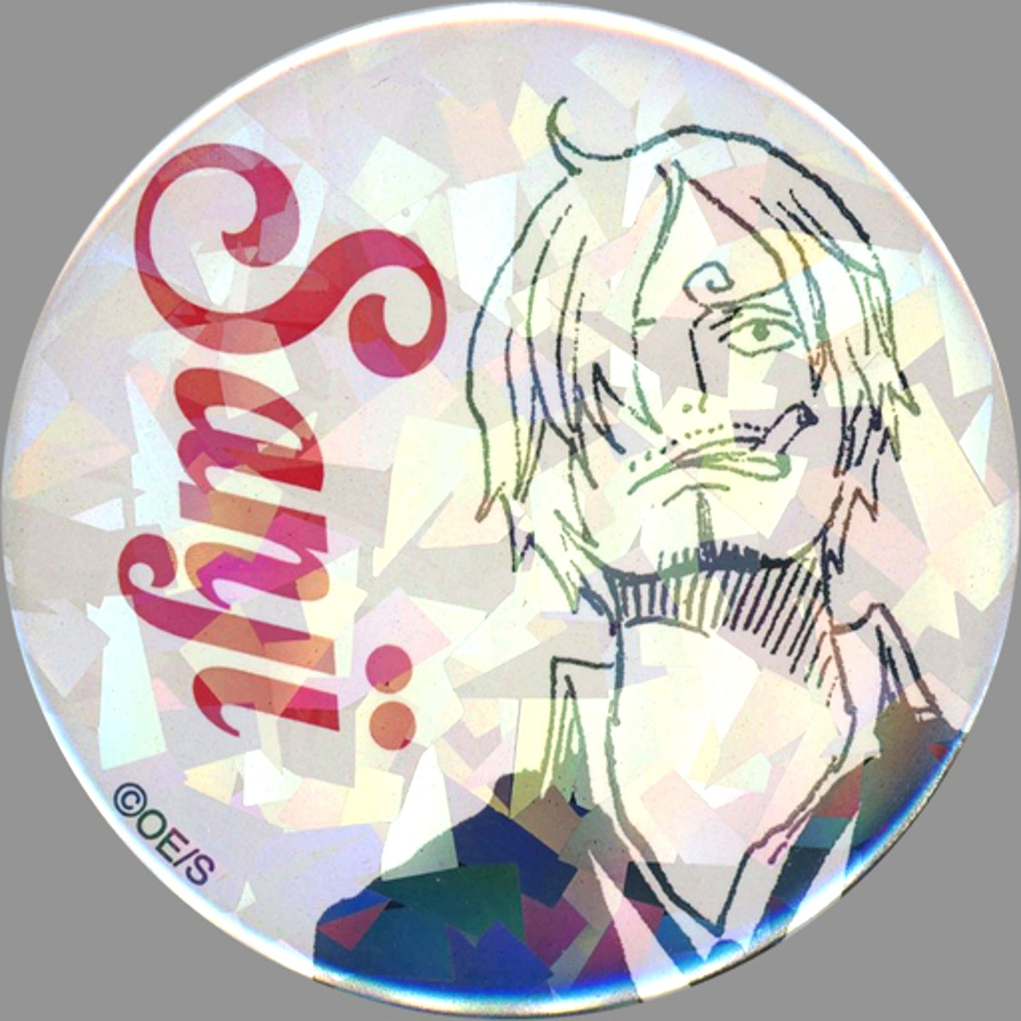 Sanji One Piece All Star Button [USED]