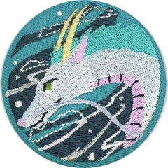Spirited Away Hakuryu Embroidery Brooch Collection Donguri Kyowakoku Limited Brooch [USED]