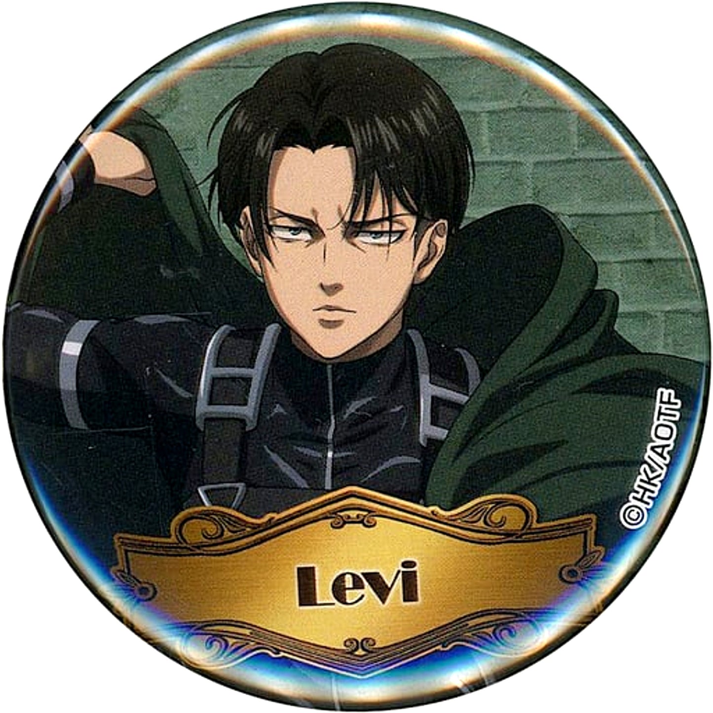Levi Ackerman Attack on Titan The Final Season x Don Quijote 2nd Newly Drawn Badge Collection Vol.2 [USED]