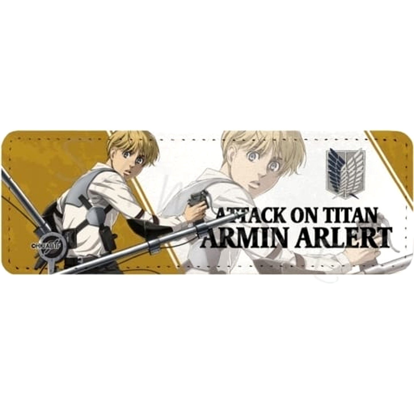 Armin Arlert YC Attack on Titan The Final Season Long Leather Badge Part 5 [USED]