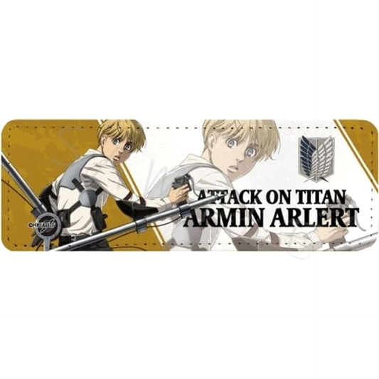 Armin Arlert YC Attack on Titan The Final Season Long Leather Badge Part 5 [USED]