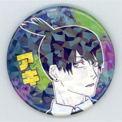 Chainsaw Man Aki Hayakawa 1 Over Face All Star Can Badge Jump Characters Store Limited Made to Order Limited Buttons [USED]