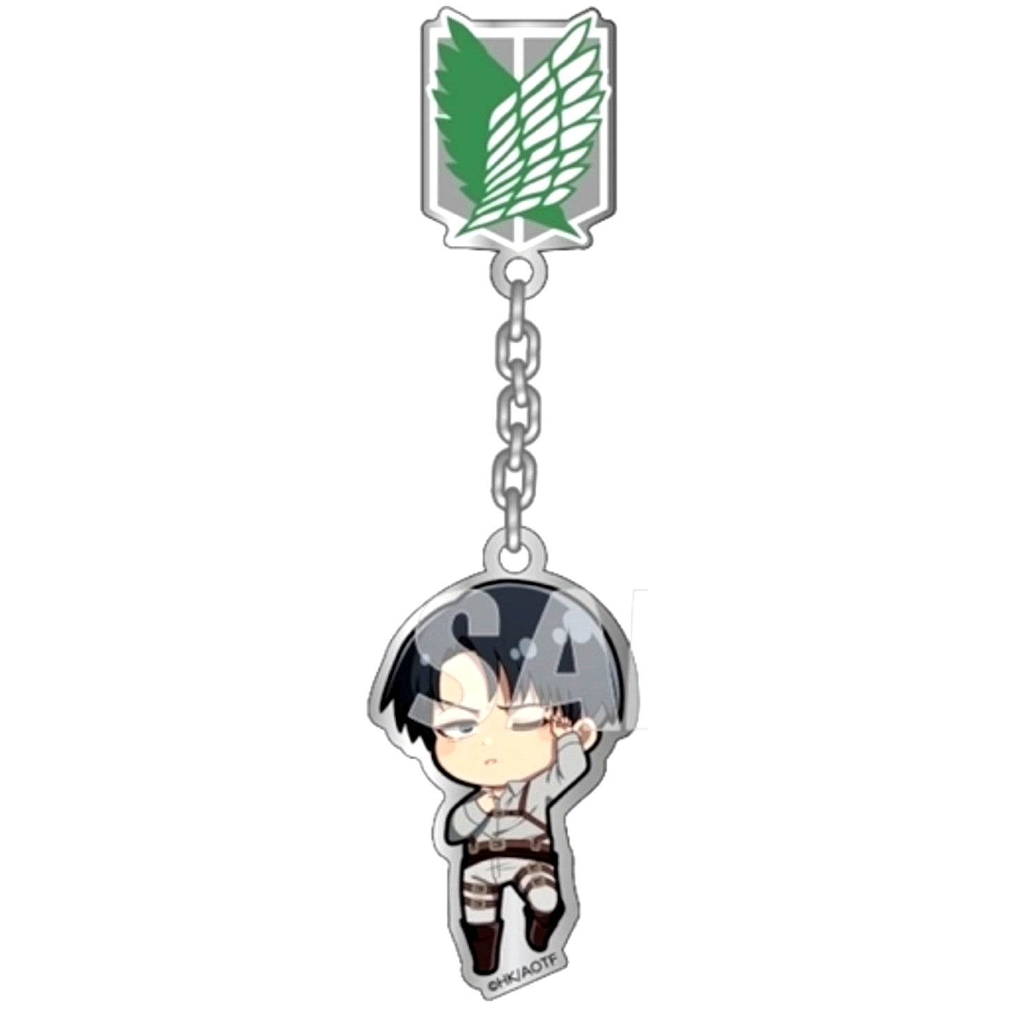 Levi - Basking in the Sun Ver. Pin Badge Collection Attack on Titan [USED]