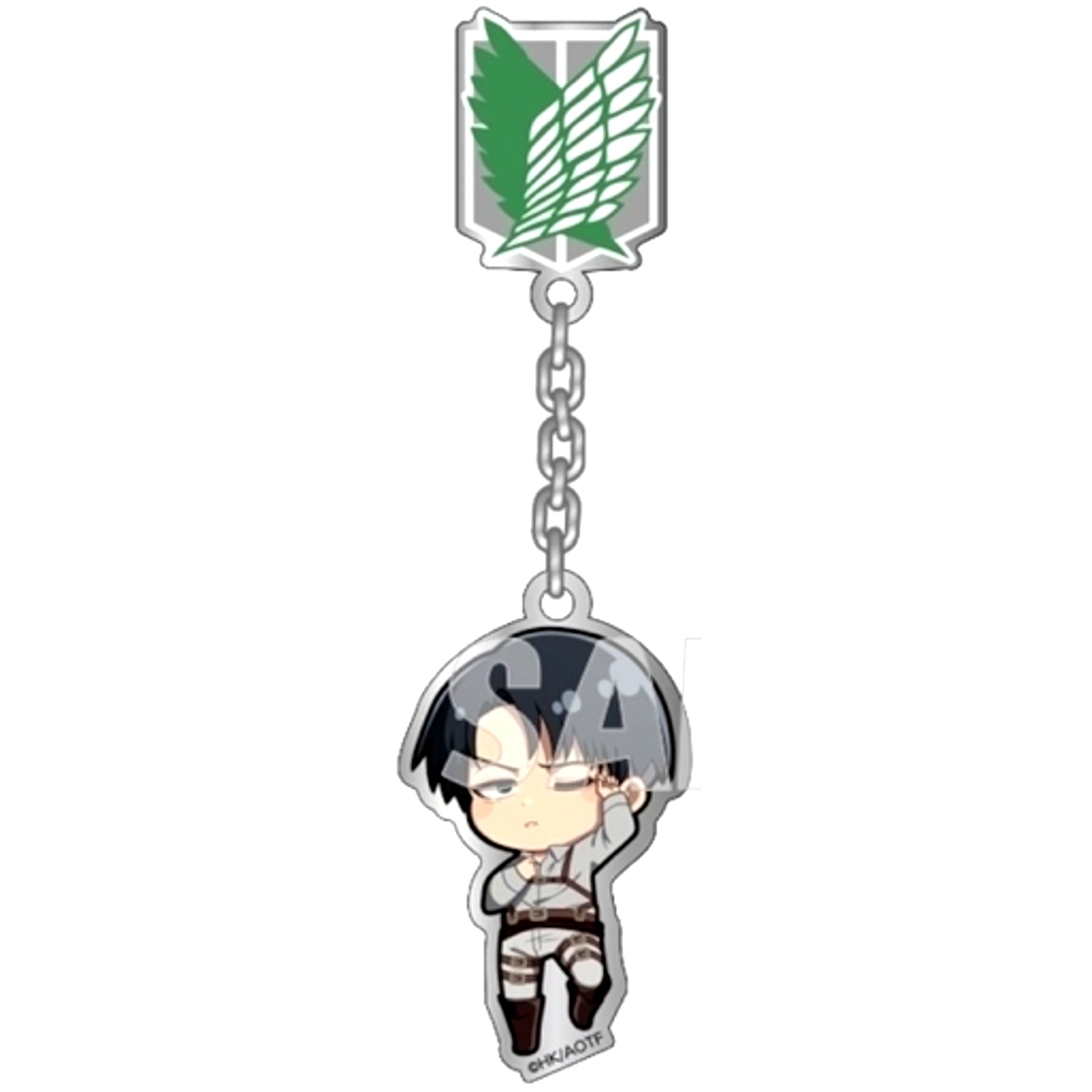 Levi - Basking in the Sun Ver. Pin Badge Collection Attack on Titan [USED]