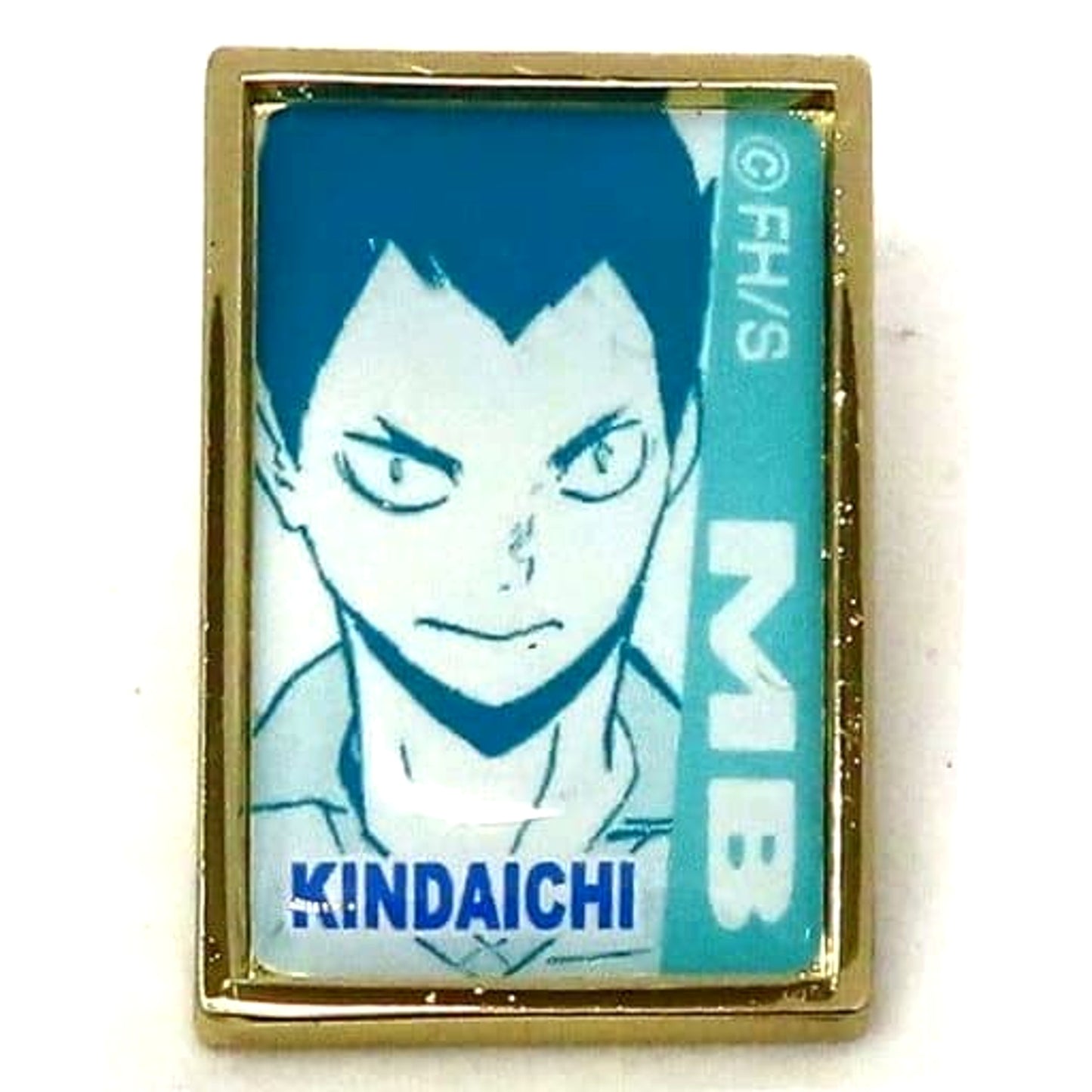 Haikyu!! Yutaro Kindaichi 5th Anniversary Order Pins Aobajosai High School Pins [USED]