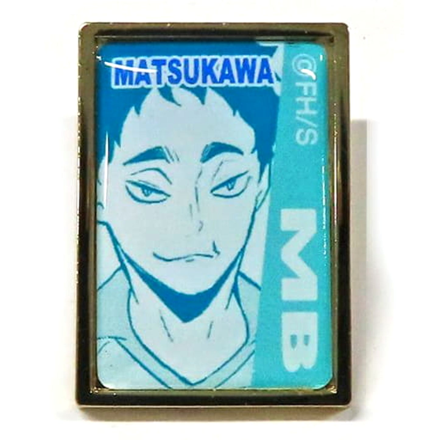Haikyu!! Issei Matsukawa 5th Anniversary Order Pins Aobajosai High School Pins [USED]