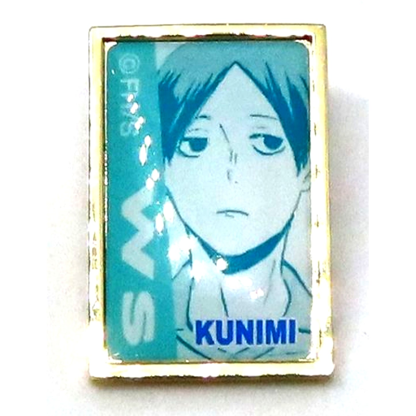 Akira Kunimi Haikyu!! 5th Anniv Made to Order Pins Aoba Johsai High School [USED]