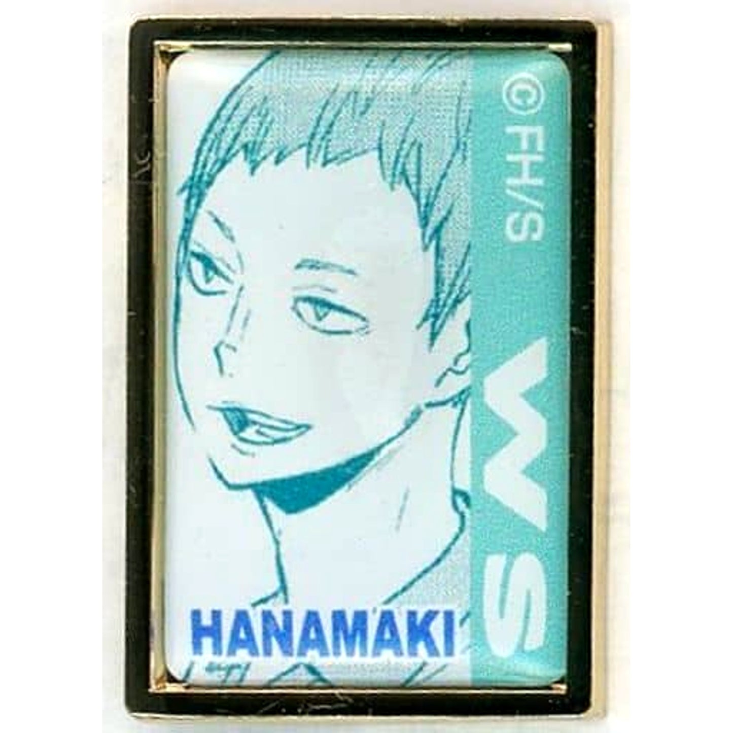 Haikyu!! Takahiro Hanamaki 5th Anniversary Order Pins Aobajosai High School Pins [USED]
