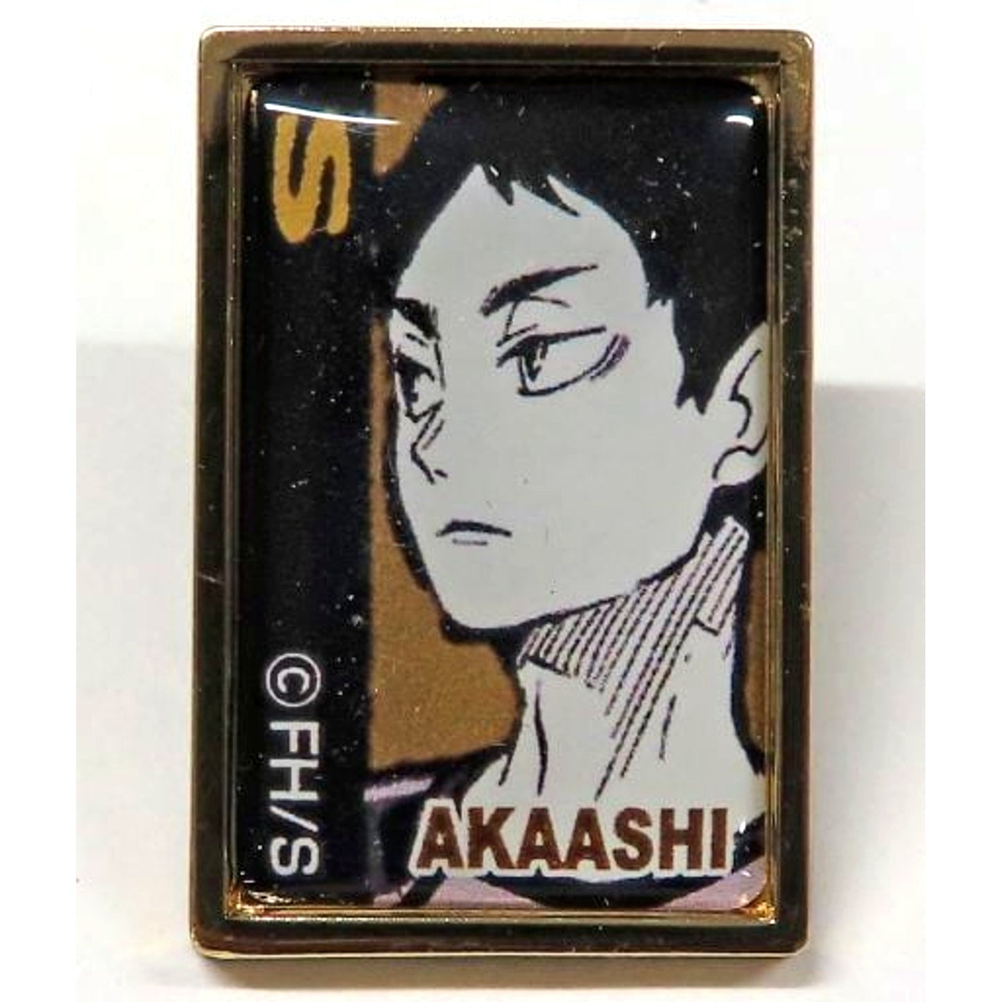 Keiji Akaashi Haikyu!! 5th Anniv Made to Order Pins Fukurodani Academy [USED]