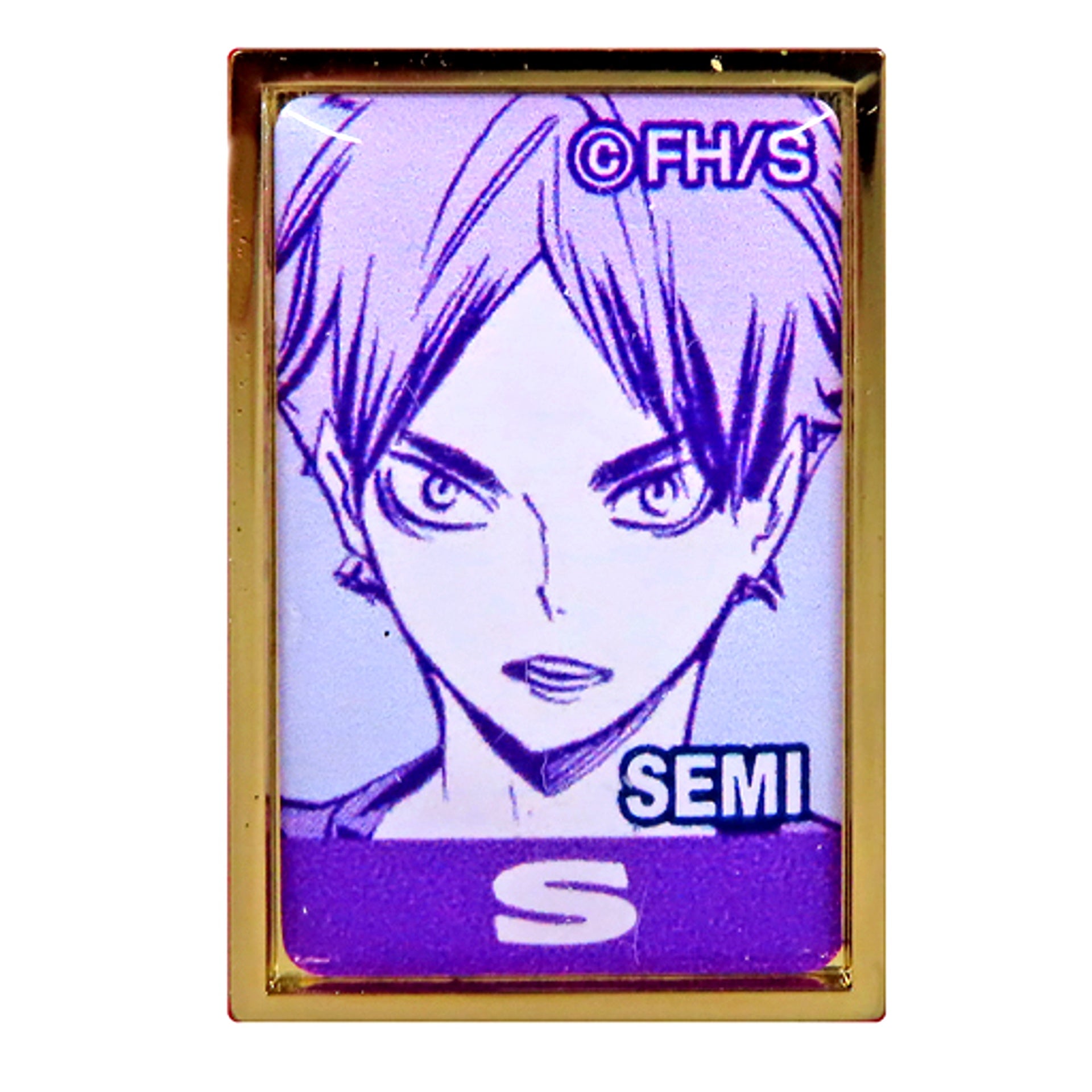 Eita Semi Haikyu!! 5th Anniversary Made to Order Pins Shiratorizawa Academy [USED]