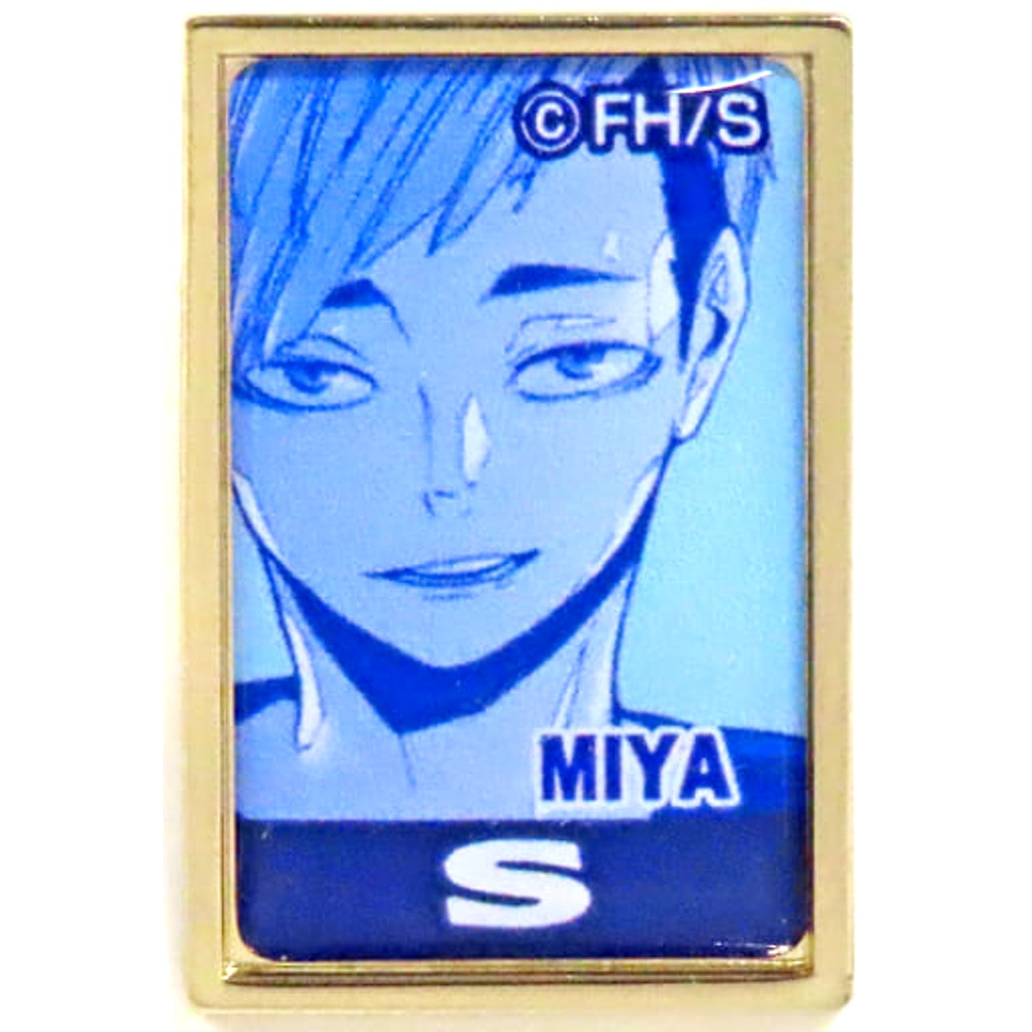Atsumu Miya Haikyu!! 5th Anniversary Order Pins Zennihon Youth [USED]