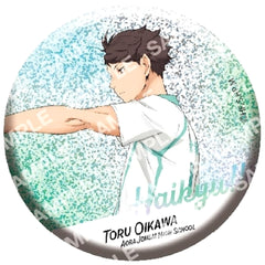 Haikyu!! Toru Oikawa Glitter Can Badge Collection Buttons [USED]