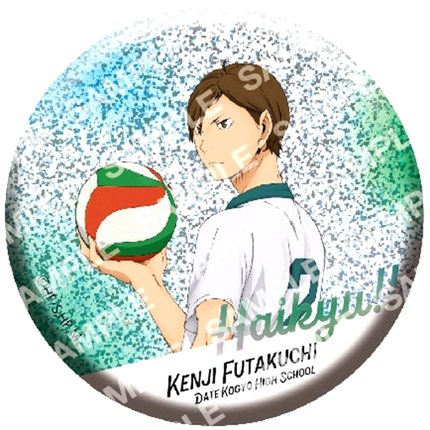 Kenji Futakuchi Glitter Haikyu!! Button Collection [USED]