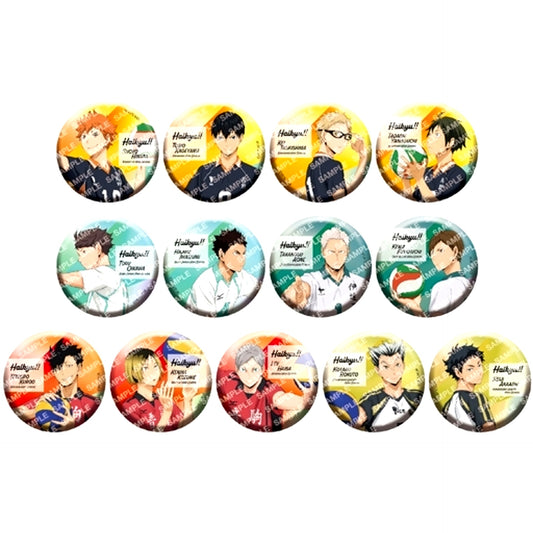 Set of 13 Haikyu!! Full Color Button Collection [USED]
