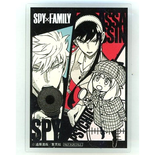 SPY x FAMILY Forger Family Special Acrylic Badge Vol.5 Release Commemoration Mystery Solving Campaign Winning Item Buttons [USED]