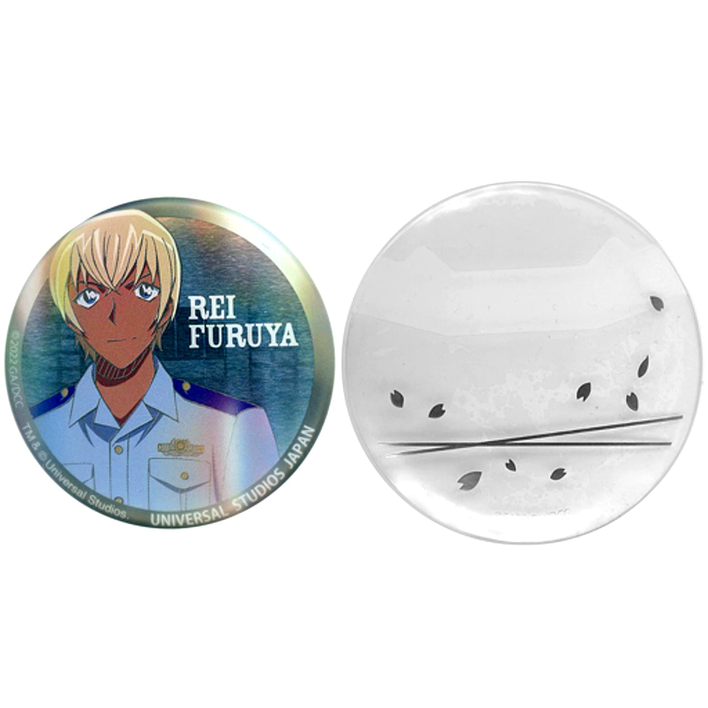 Rei Furuya Detective Conan Collectible Button Universal Studios Japan 2022 Ltd [USED]