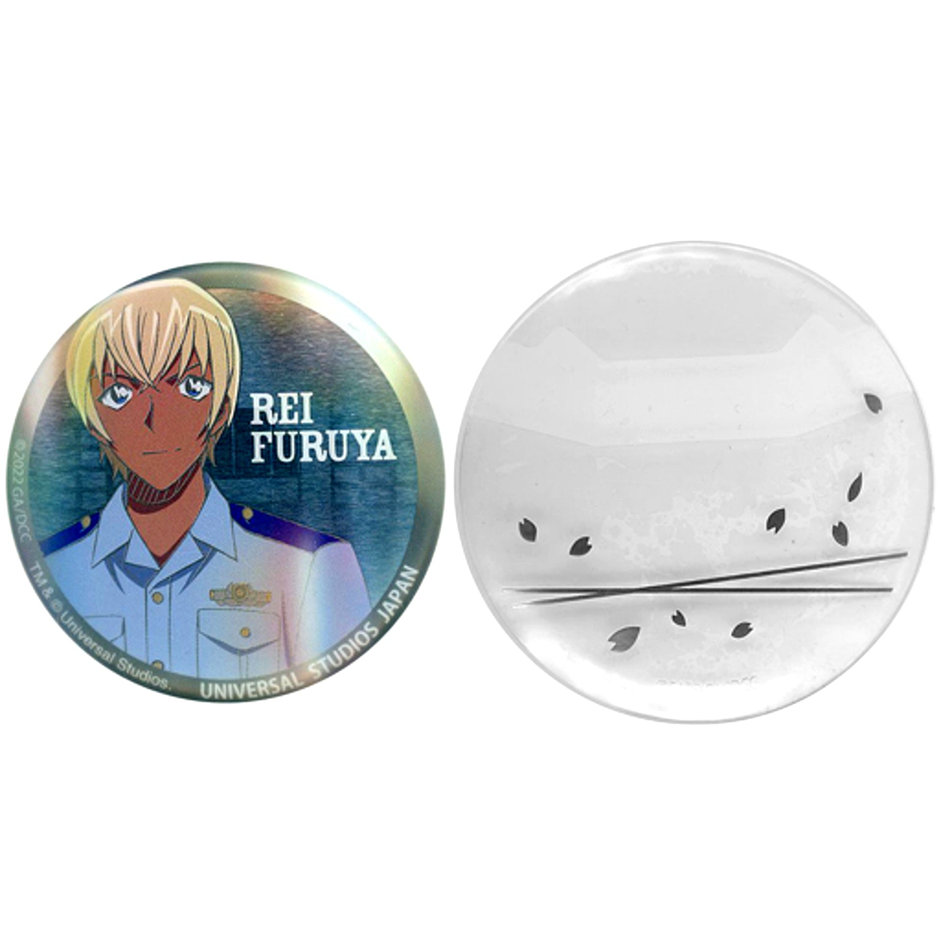 Rei Furuya Detective Conan Collectible Button Universal Studios Japan 2022 Ltd [USED]