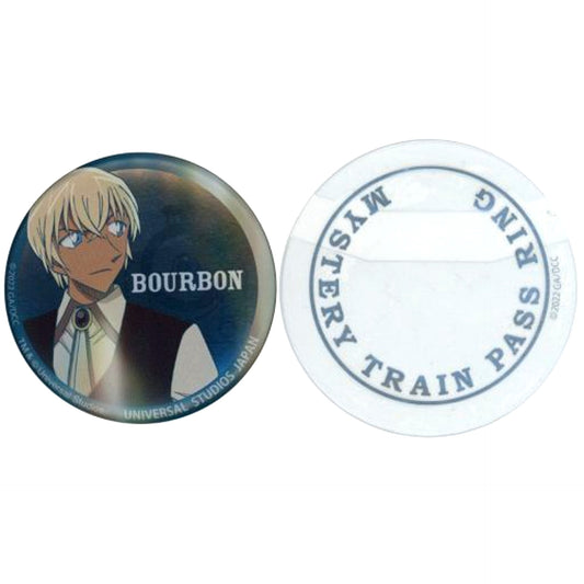 Bourbon Detective Conan Collectible Button Universal Studios Japan 2022 Ltd [USED]