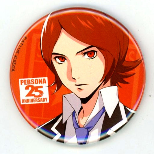 Protagonist Persona 2 Innocent Sin Trading Button Persona 25th Anniversary [USED]