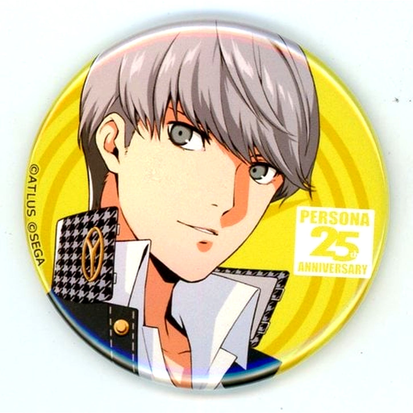 Protagonist Persona 4 Trading Button Persona 25th Anniversary [USED]