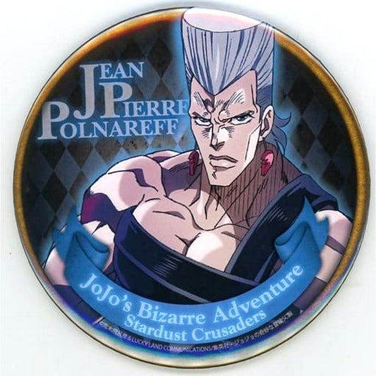 JoJo's Bizarre Adventure Part 3: Stardust Crusaders Jean Pierre Polnareff Can Badge Amazon JP Limited Blu-ray/DVD Egypt Arc Vol.4 Purchase Bonus Buttons [USED]