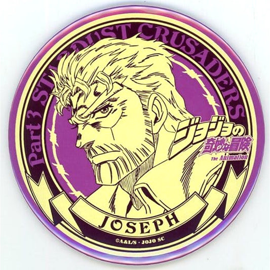Joseph Joestar JoJos Bizarre Adventure Part 3 Stardust Crusaders Blu-ray DVD Vol.2 Amazon.co.jp Purchase Bonus Button [USED]